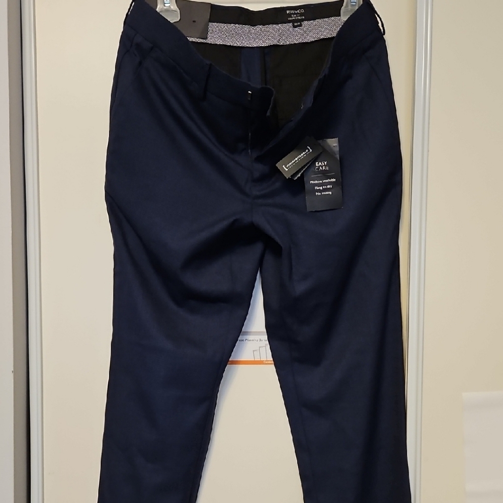 RW&CO. Navy Men's Dress Pants